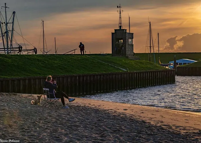 Reethuus 7, Vermittlung Nordsee アパート